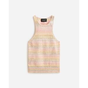 NWT J. Crew Collection Space-Dyed Sweater-Tank Sz M